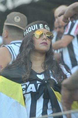 Torcida do Atltico na deciso do Campeonato Mineiro, no Independncia