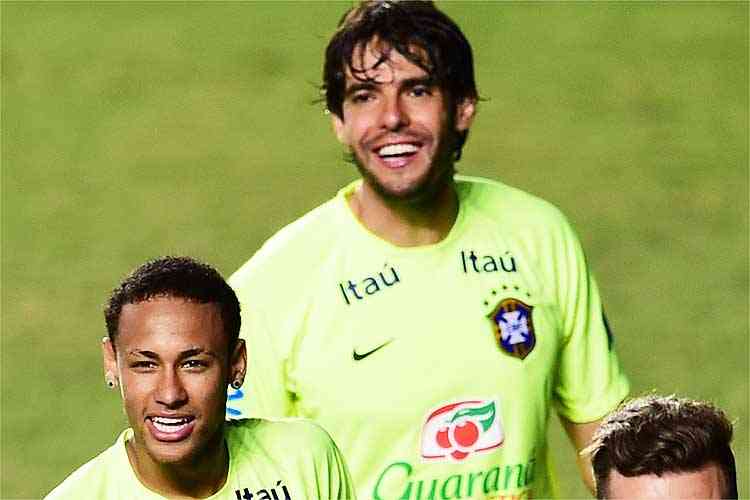 Kaká diz que Neymar não é tão completo quanto Cristiano Ronaldo