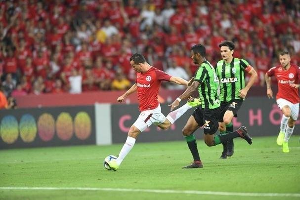 América enfrentou o Internacional, no Beira-Rio, em Porto Alegre, pela 34ª rodada do Brasileiro