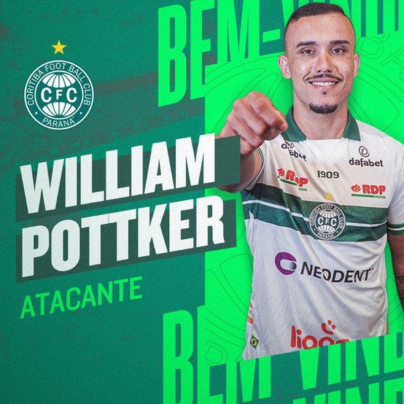 Coritiba anunciou o atacante William Pottker