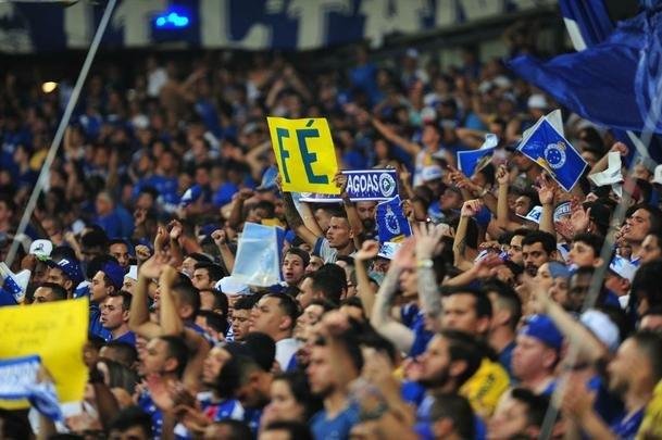 Fotos da torcida do Cruzeiro, no Mineiro, na deciso da Copa do Brasil 2018, contra o Corinthians