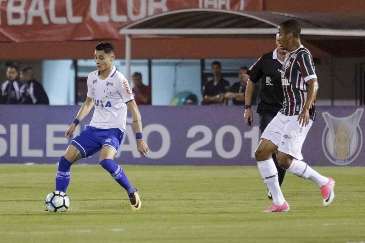 Imagens do jogo entre Fluminense e Cruzeiro, pela 15 rodada da Srie A, no Giulite Coutinho