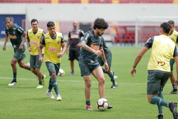 Veja imagens do treino do Atlético no Panamá