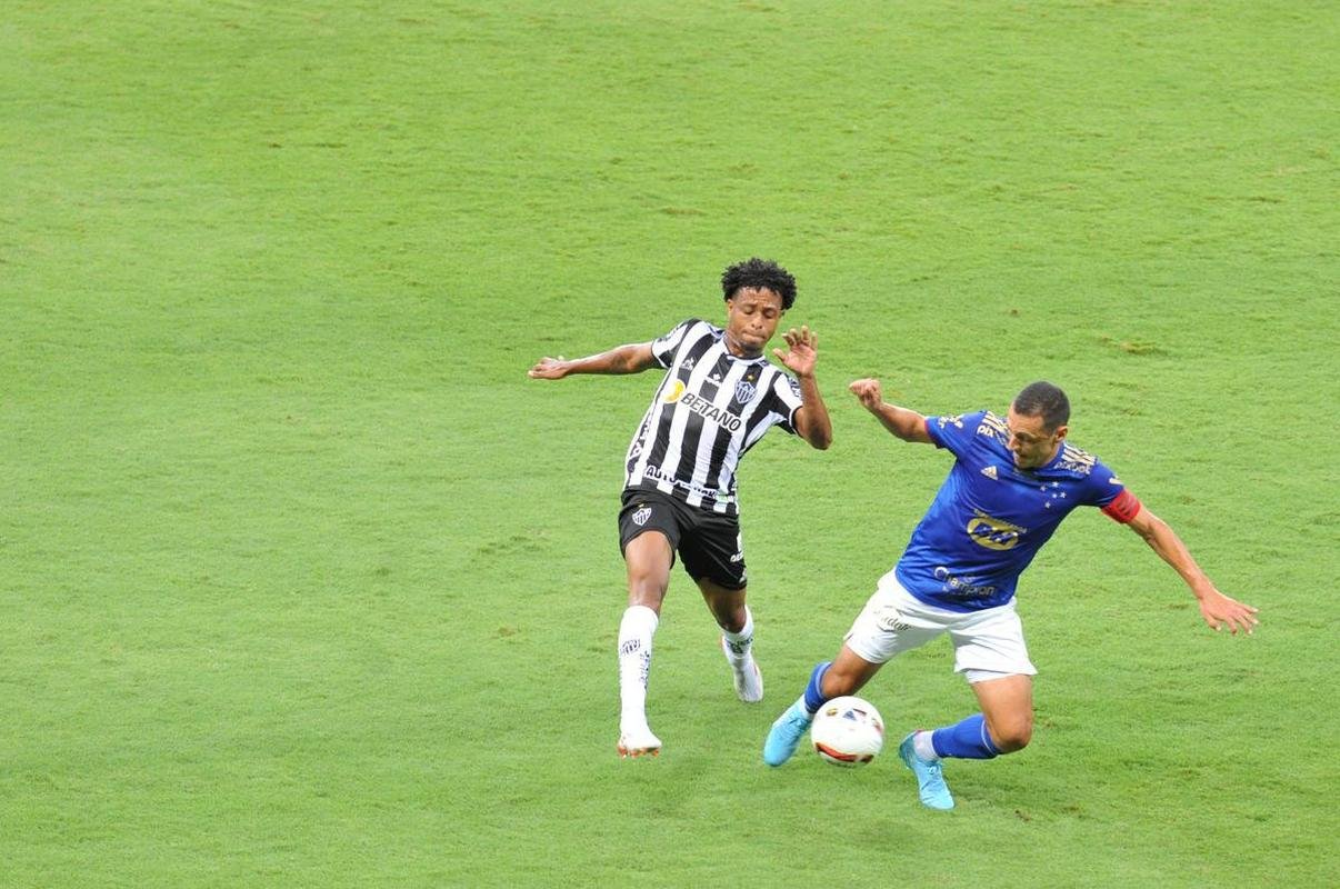 Fotos do clssico entre Atltico e Cruzeiro, no Mineiro, em BH, pela nona rodada do Campeonato Mineiro de 2022