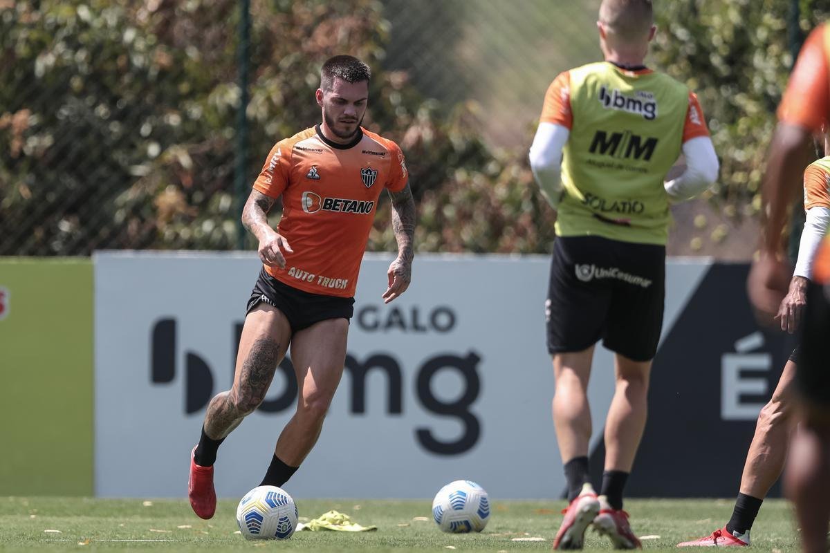 Fotos do treino do Atltico nesta segunda-feira, 13 de setembro de 2021