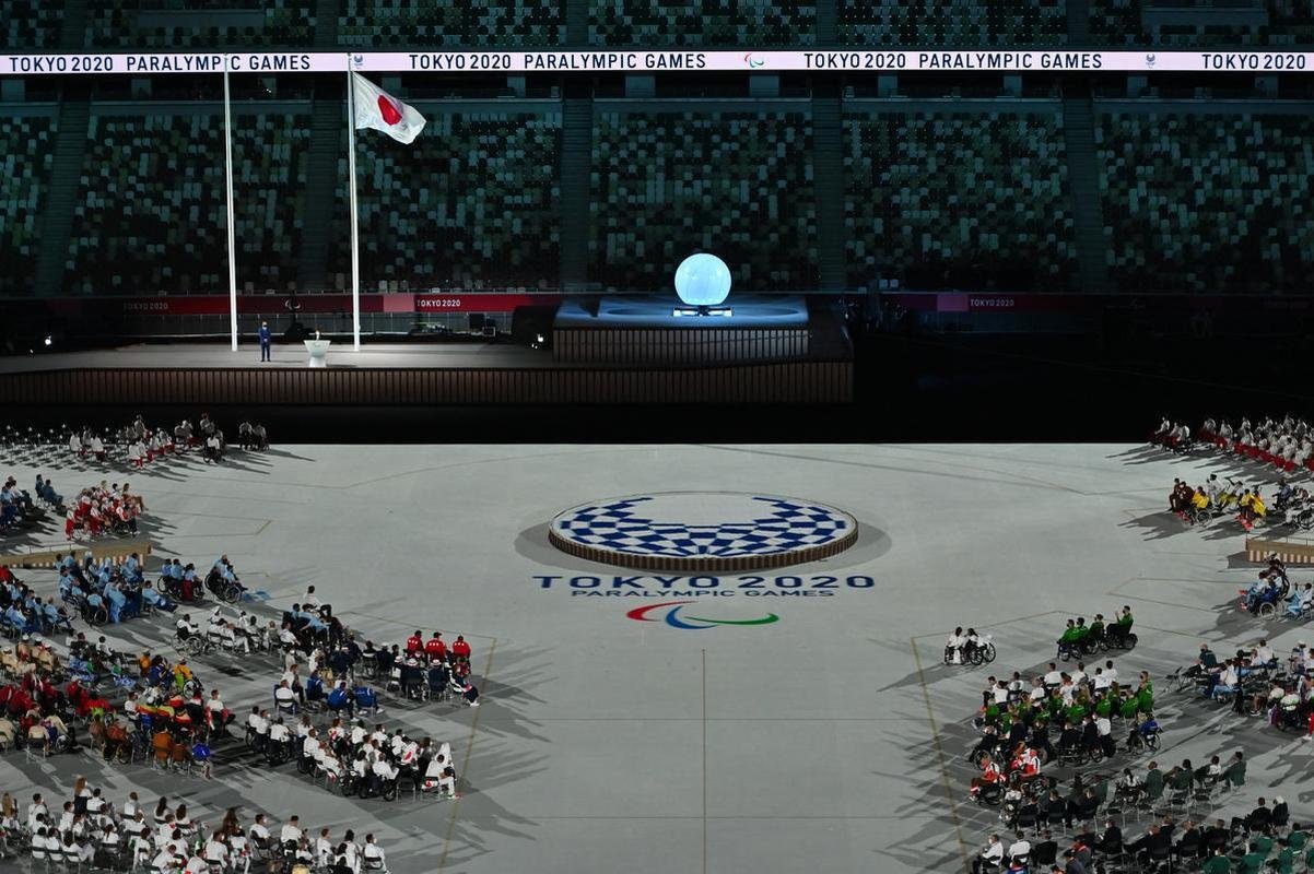 Fotos da Cerimnia de Abertura dos Jogos Paralmpicos de Tquio