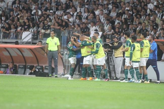 Fotos do jogo entre Atltico-MG e Palmeiras, pelo Brasileiro