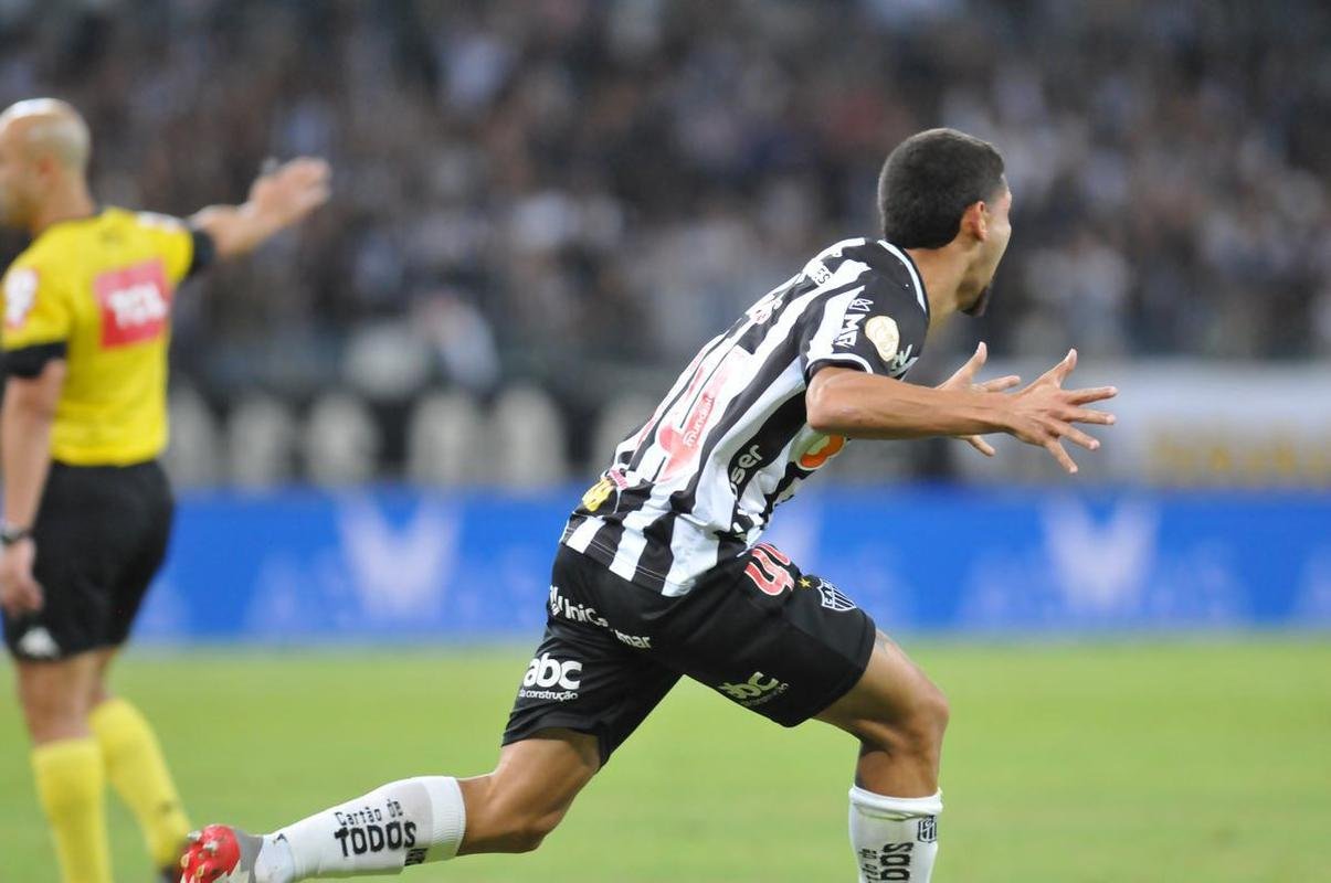 Atltico buscou virada eletrizante sobre o Fortaleza no Mineiro 