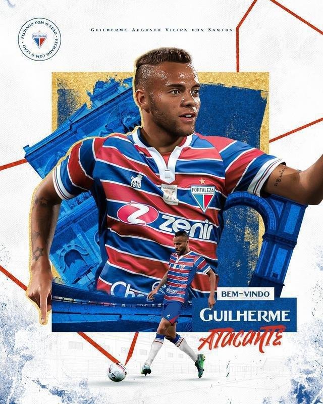 Fortaleza anunciou o atacante Guilherme