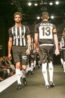 Nova coleção de uniformes do Atlético para 2016, fornecida pela empresa canadense Dryworld
