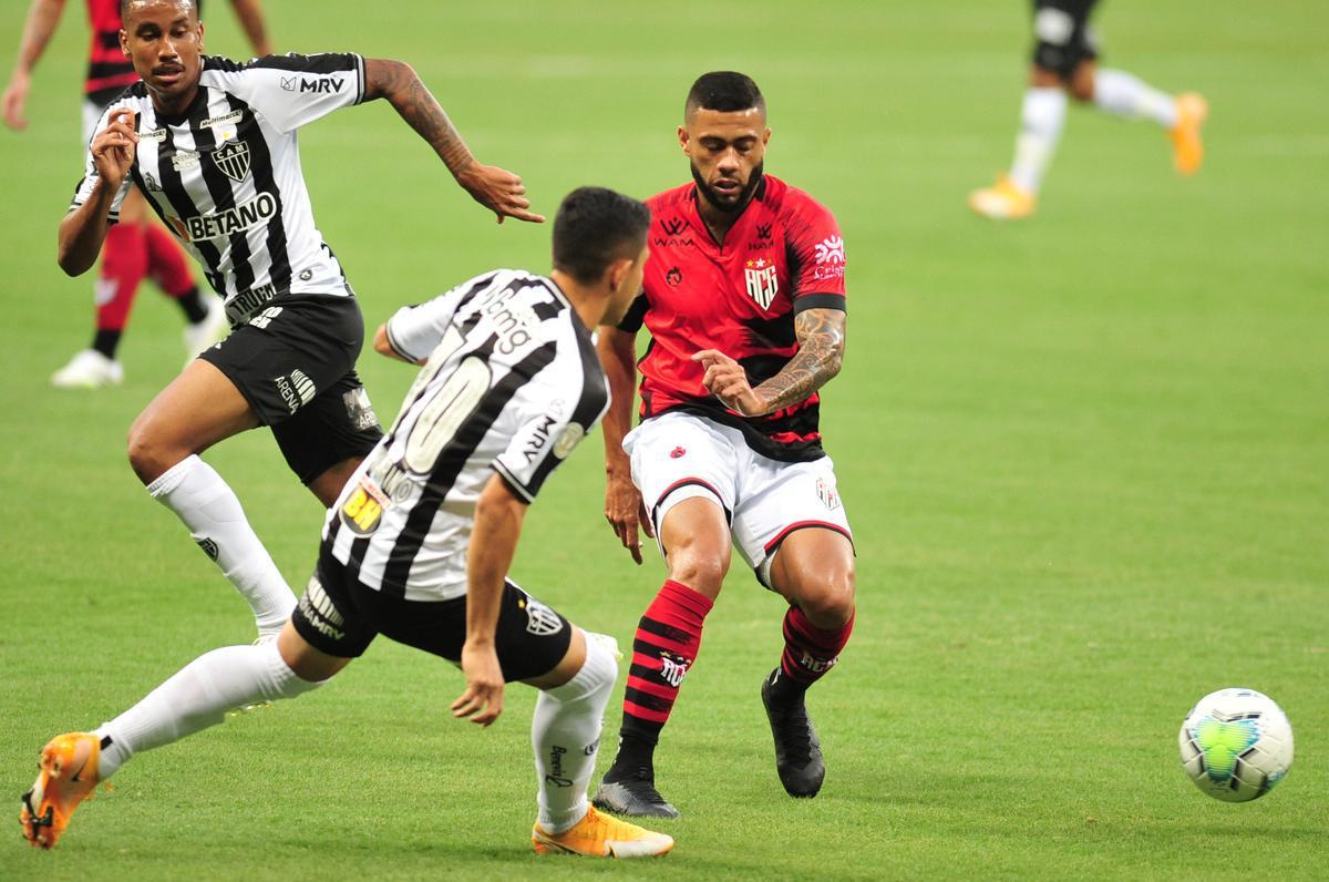Atltico e Atltico-GO se enfrentaram pela 30 rodada do Brasileiro 