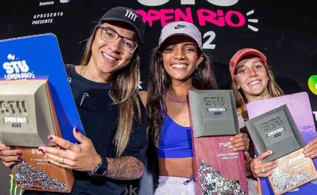 Rayssa Leal supera Pmela Rosa e leva ttulo do STU Open Rio