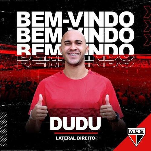 O Atltico-GO anunciou a contratao por emprstimo do lateral-direito Dudu, que pertence ao Internacional