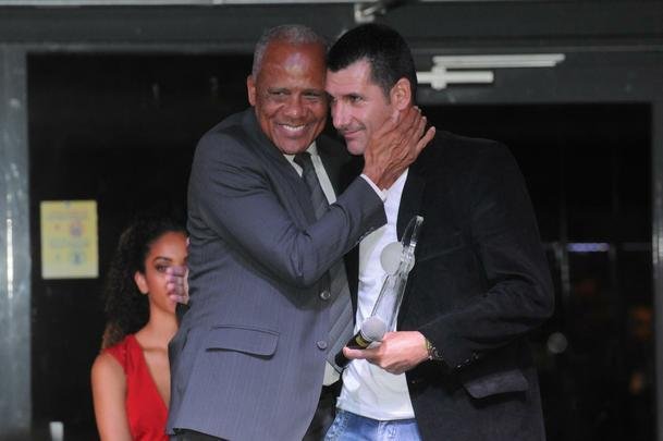 Premiados da 16 edio do Trofu Tel Santana, evento realizado no Mineiro