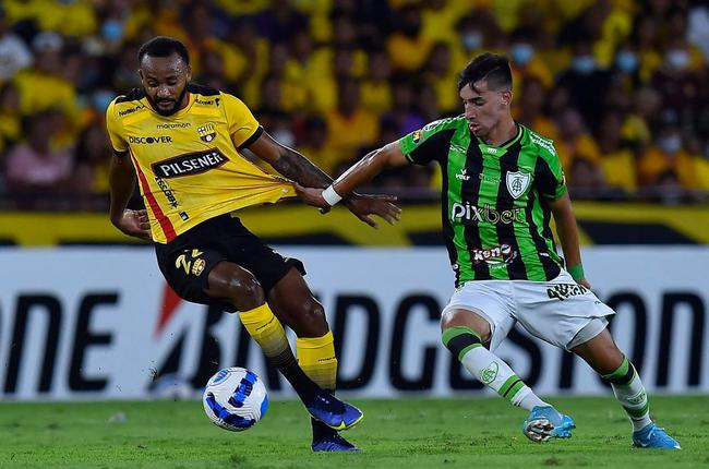 Barcelona-EQU x América: fotos do jogo pela Libertadores