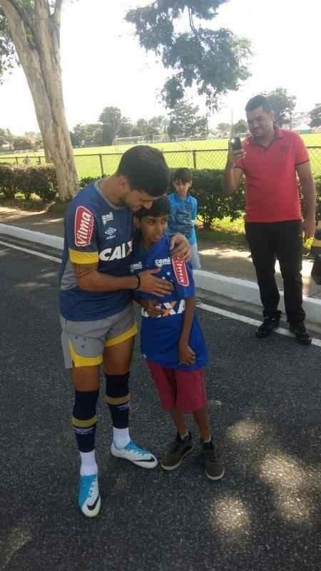 Primeiro contato com De Arrascaeta na Toca da Raposa 