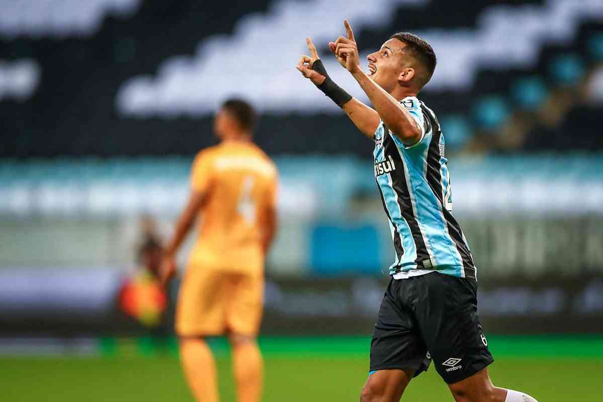 Terceira fase de 2021: Grêmio venceu o Brasiliense no primeiro jogo em casa por 2 a 0 e se classificou após empate sem gols no jogo da volta.