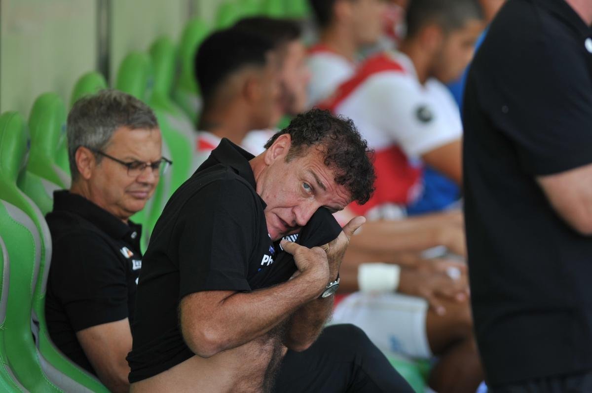 Veja fotos do jogo entre Amrica e Santos