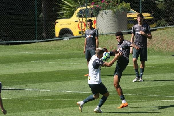 Atltico encerra preparao na Cidade do Galo para partida contra Grmio, pelo Campeonato Brasileiro