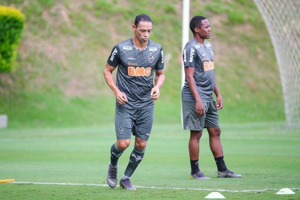 Atlético treinou nesta terça-feira, na Cidade do Galo