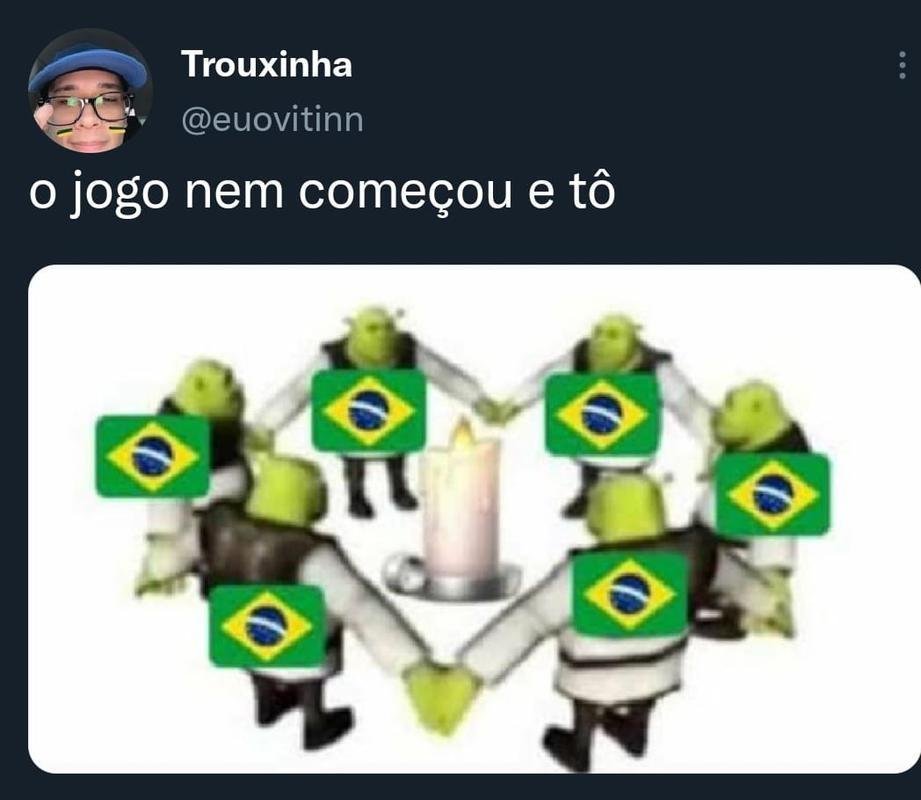 Memes do pr-jogo Brasil x Sua pela Copa do Mundo