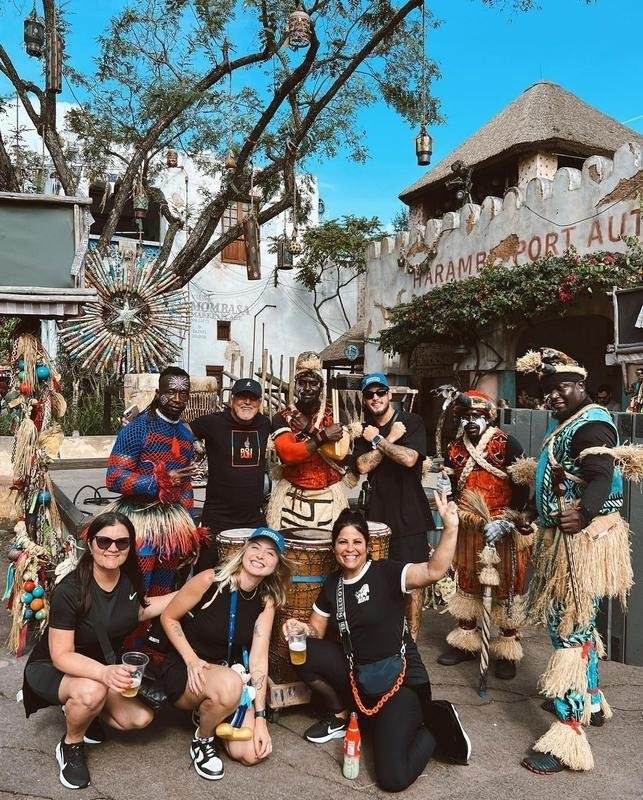 Guga e a famlia na Disney