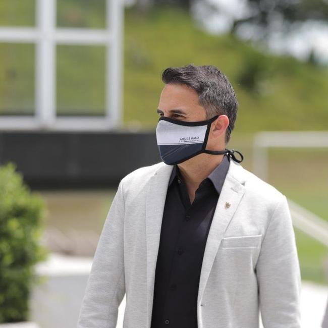 Atltico apresenta Rodrigo Caetano como novo diretor de futebol