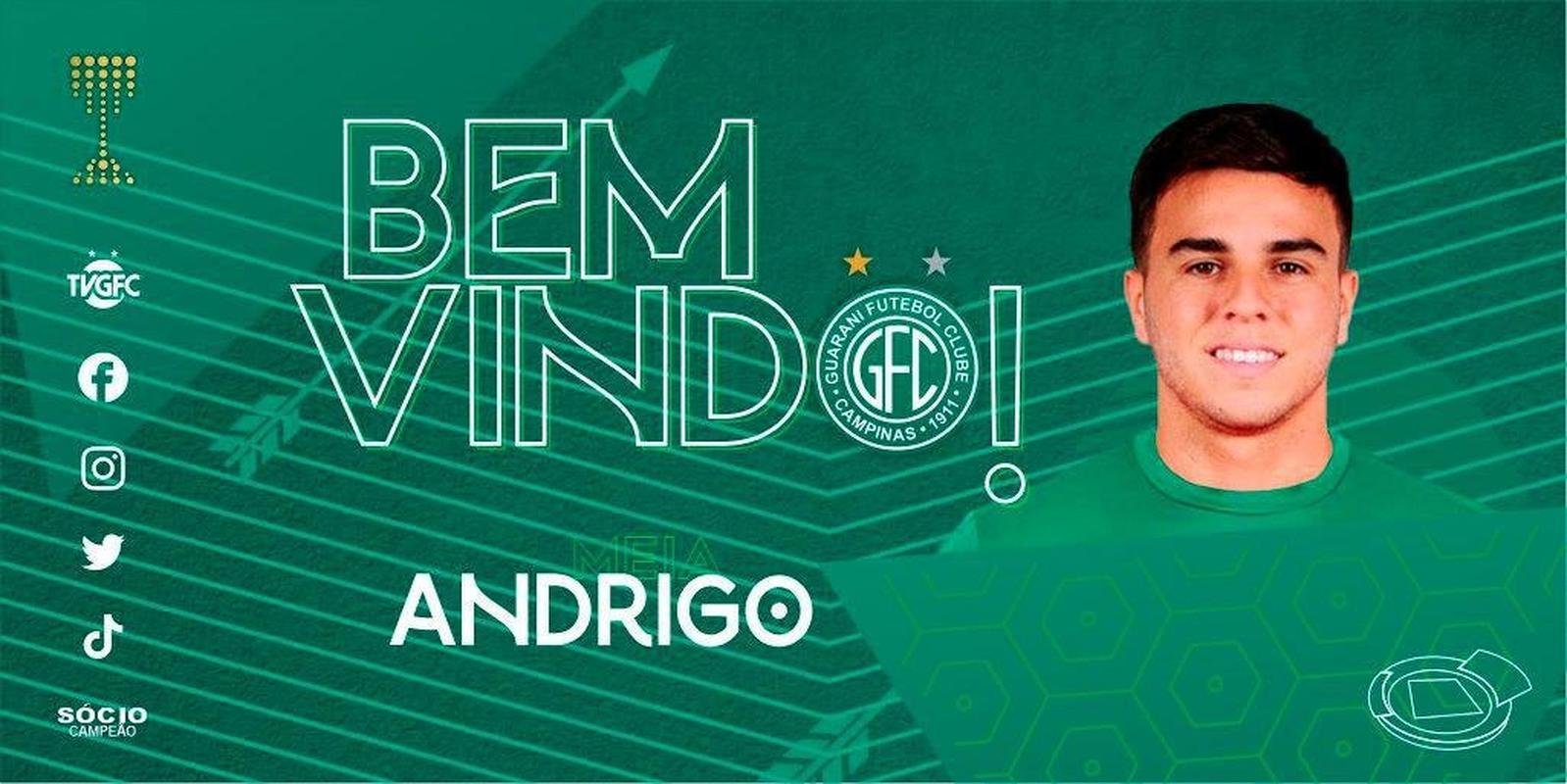 Andrigo, meia (Guarani)