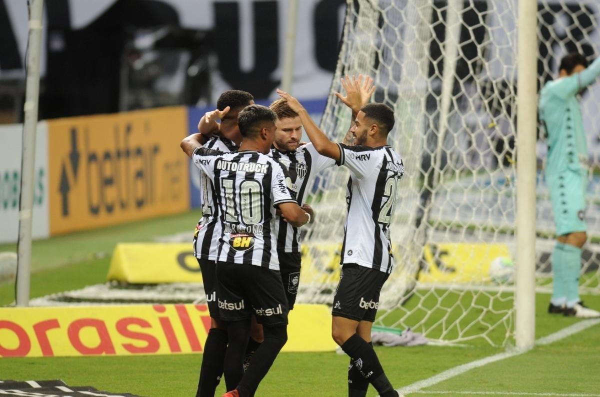 Atltico x Botafogo: veja fotos do jogo no Mineiro