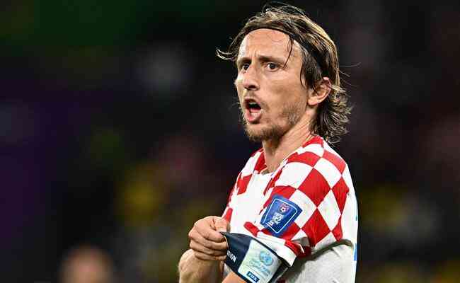 Luka Modric  o principal jogador da Seleo Croata