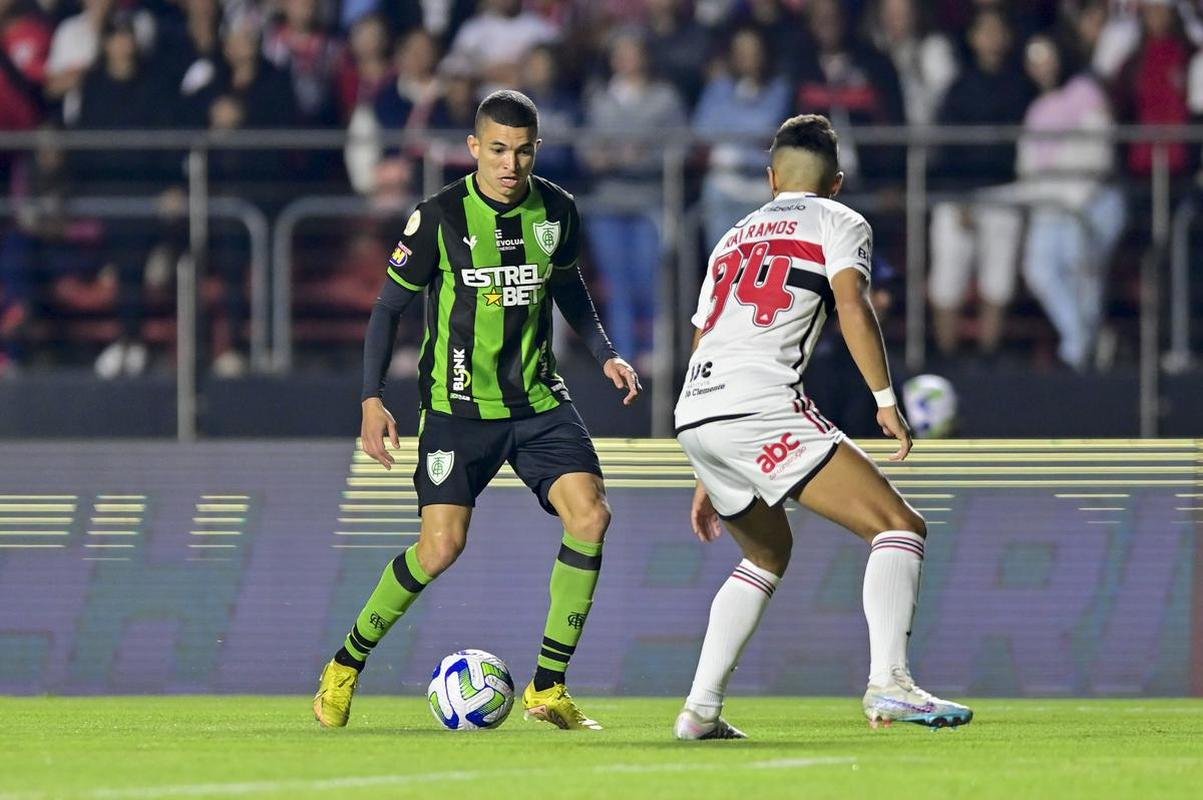 So Paulo e Amrica se enfrentaram neste sbado (22/4), no Morumbi, pela segunda rodada do Campeonato Brasileiro de 2023