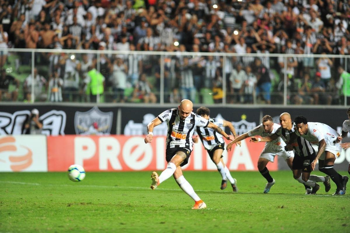 Fotos do jogo entre Atltico e Corinthians no Independncia