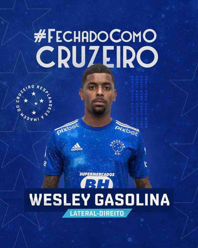 Wesley Gasolina, lateral da base do Flamengo, acerta com a