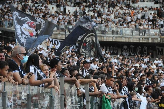 Fotos da torcida do Atltico na partida contra o Flamengo, no Mineiro, em Belo Horizonte, pela 13 rodada do Campeonato Brasileiro
