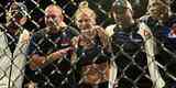 Holly Holm nocauteou Bethe 'Pitbull'  Correia com forte chute alto, a 1min06seg do terceiro round, na luta principal do UFC em Singapura 