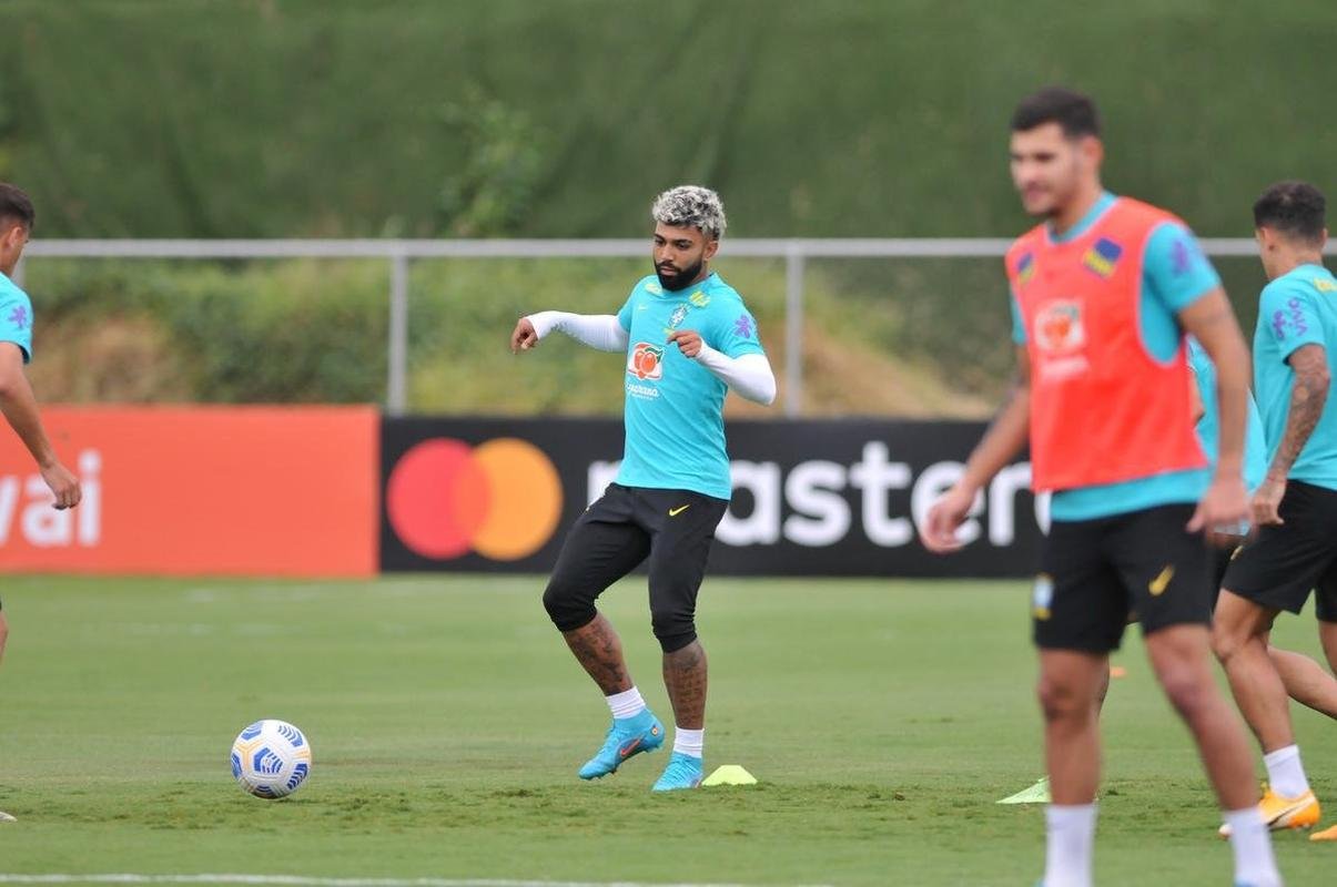 Seleo Brasileira realizou treinamento na tarde deste sbado (29/1) na Toca da Raposa II