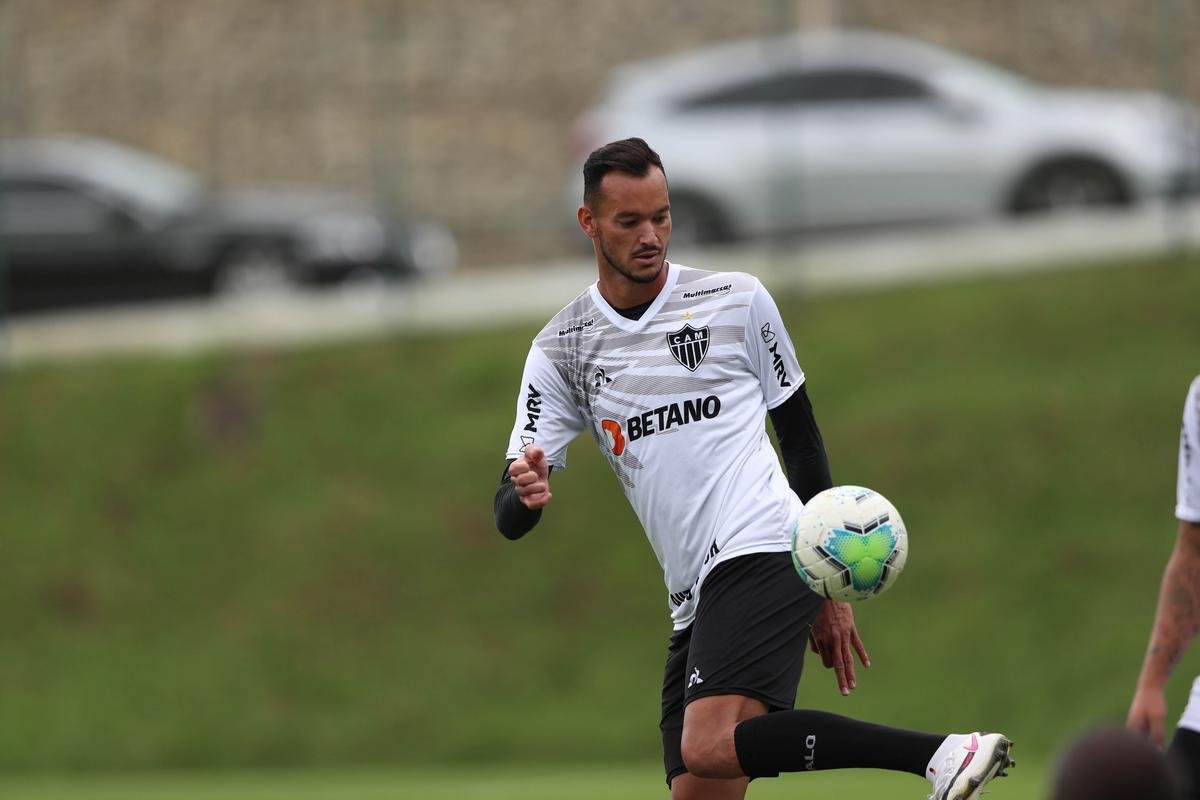 Fotos do último treino do Atlético antes do jogo contra o Bahia