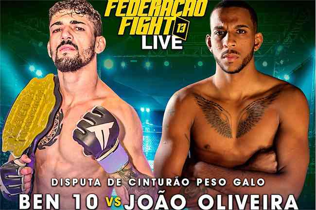 Federao Fight 13 ter transmisso gratuita pelo YouTube do Territrio Tupiniquim