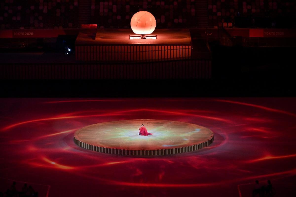 Fotos da Cerimnia de Abertura dos Jogos Paralmpicos de Tquio