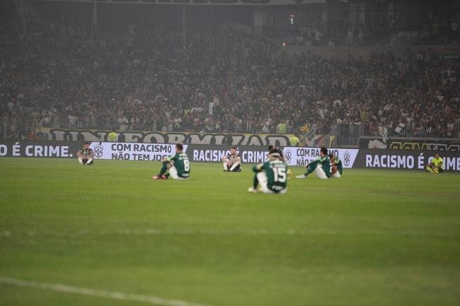 Fotos do jogo entre Atltico-MG e Palmeiras, pelo Brasileiro