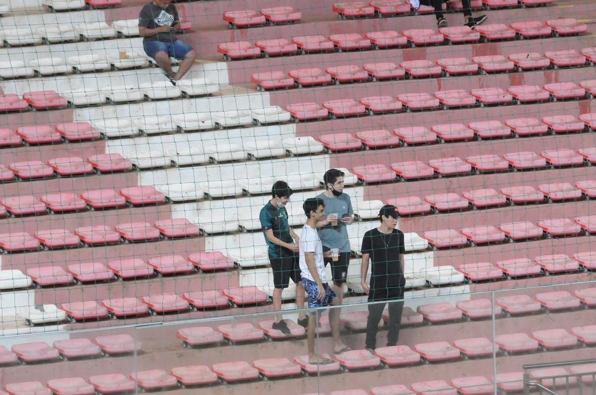 Jogo com o Palmeiras, pela 24 rodada do Campeonato Brasileiro, marcou o retorno do torcedor do Coelho ao Independncia ainda em meio  pandemia da COVID-19 (Juarez Rodrigues/EM/D.A Press)