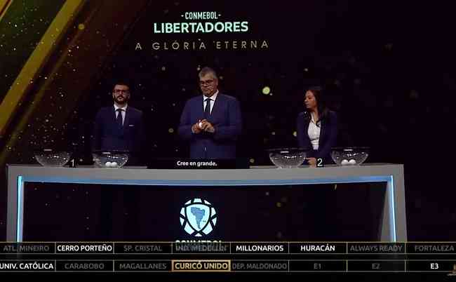Sorteio da Conmebol definiu os confrontos da Libertadores nesta quarta-feira