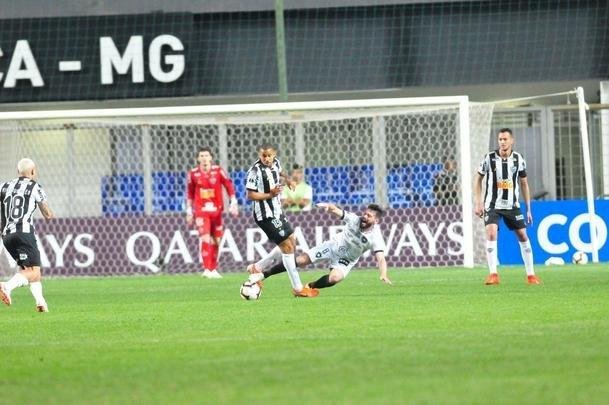 Fotos do primeiro tempo do duelo entre Atltico e Botafogo, no Independncia, pela Sul-Americana