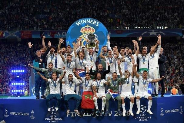 Festa do Real Madrid com a conquista da 13 Liga dos Campees, a terceira de forma seguida