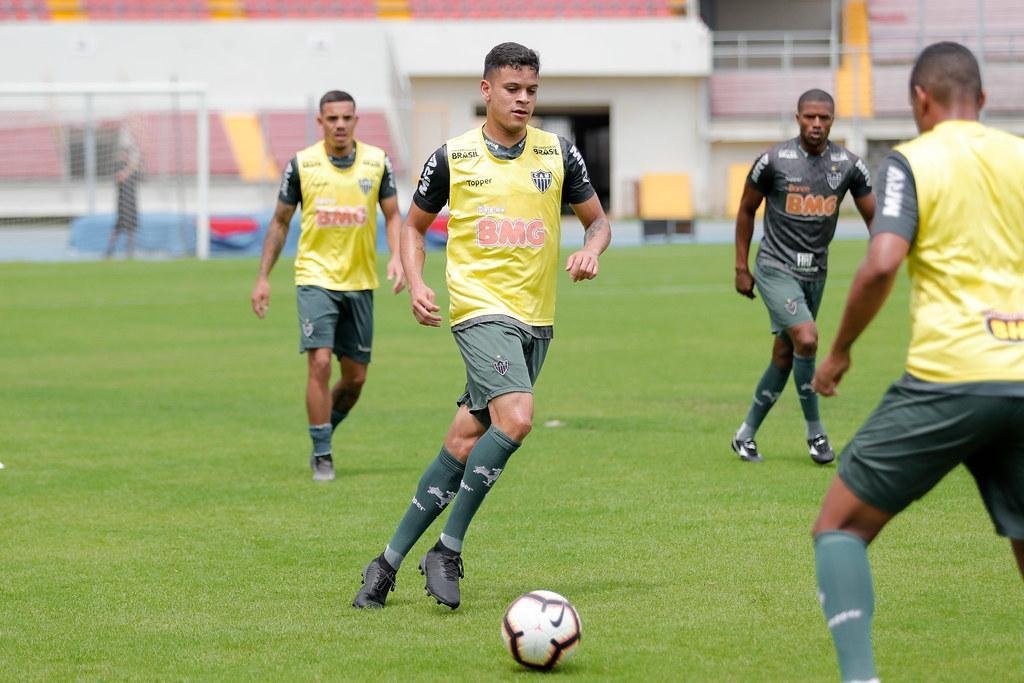Veja imagens do treino do Atltico no Panam