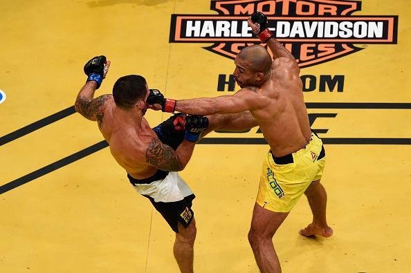 Imagens do retorno triunfal de José Aldo ao UFC