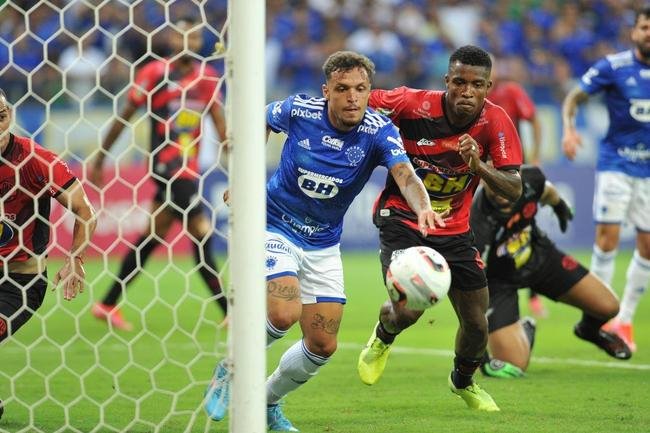 Fotos do jogo entre Cruzeiro e Pouso Alegre