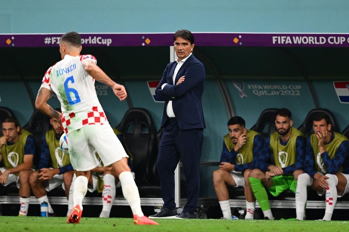 No Estdio  Ahmad Bin Ali, Crocia e Blgica duelam pela ltima rodada do Grupo F da Copa do Mundo do Catar