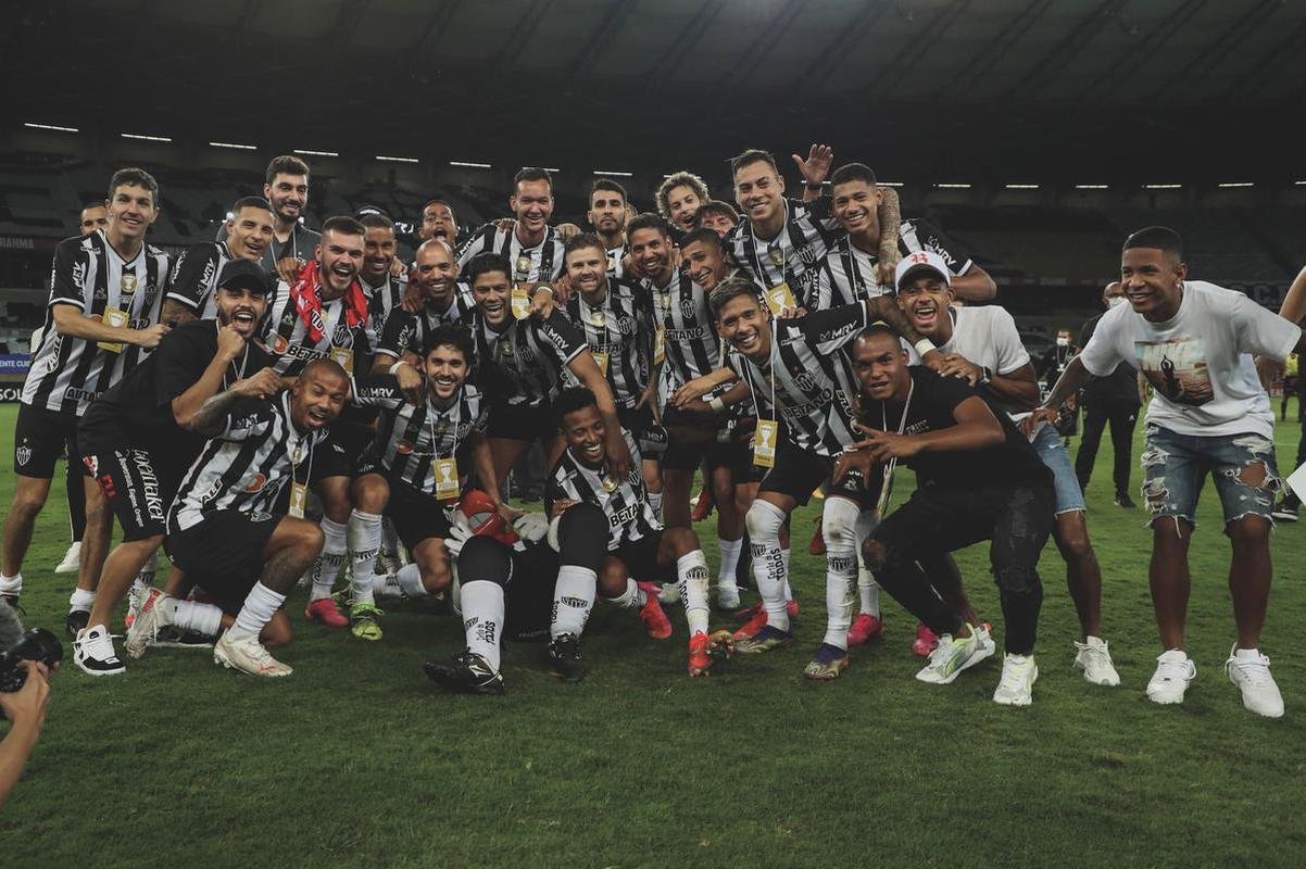 Fotos da festa do Atltico no Mineiro com a conquista do bicampeonato mineiro