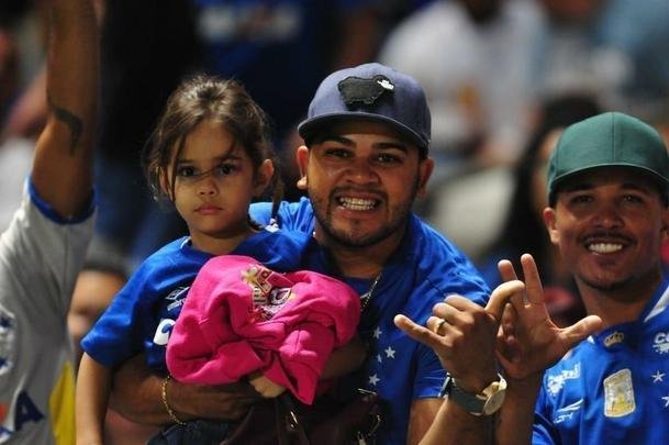 Imagens da partida no Mineiro e dos torcedores do Cruzeiro